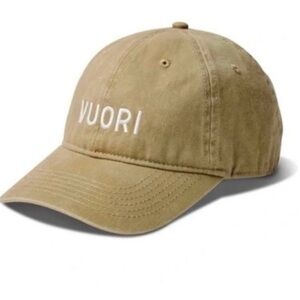 NWT Unisex Vuori Khaki Hat - one size, Ideal for everyday wearing, 100% cotton